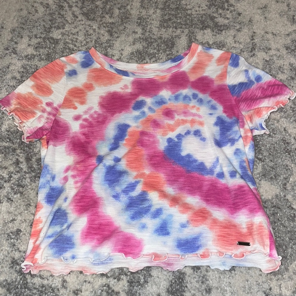 Hollister tie dye shirt